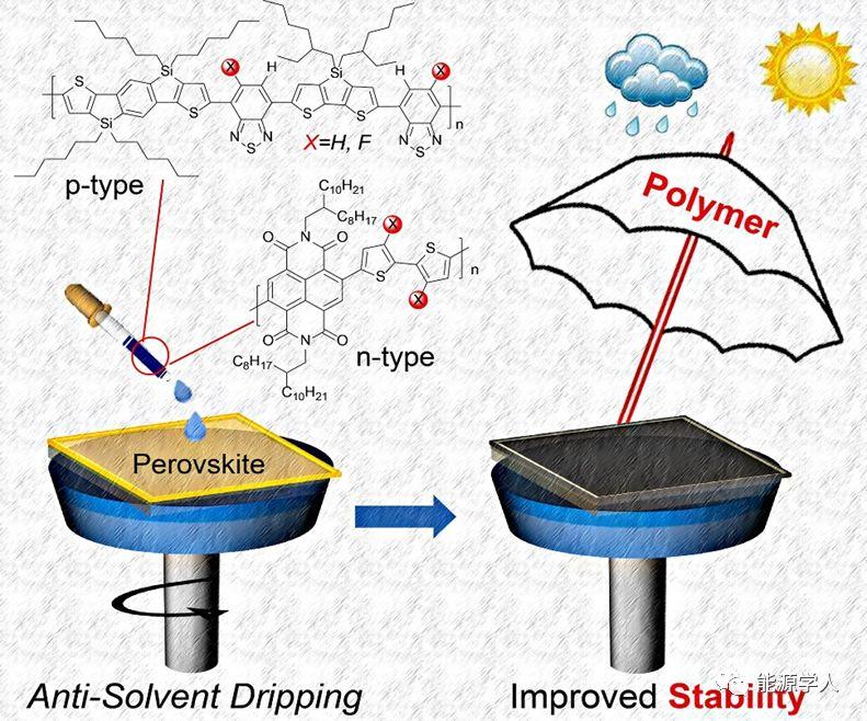 共轭聚合物助力钙钛矿电池效率及稳定性