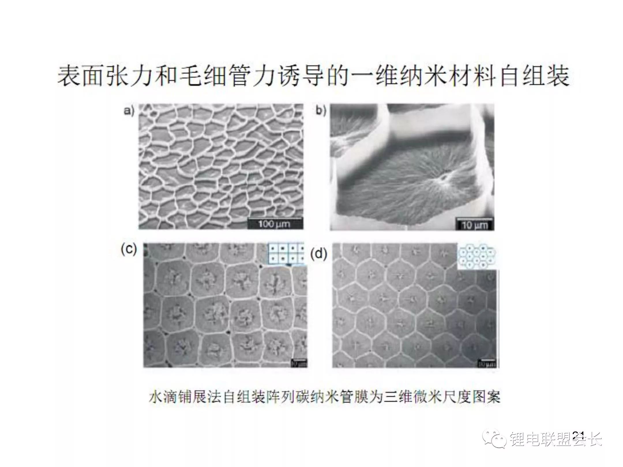 专题五：纳米材料自组装技术