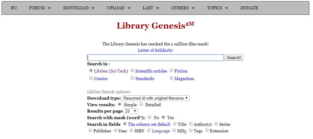 科研必备：免费下载科研书籍的网站
