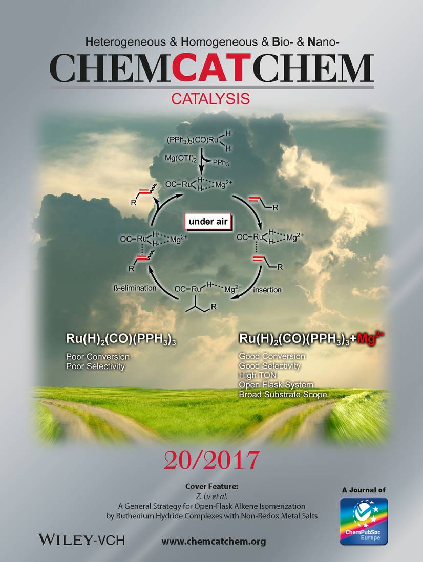 ChemCatChem 2017年10月中国封面