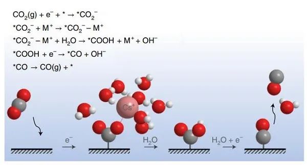莱顿大学Nature Catalysis：电解液中阳离子的种类对CO2RR行为有何影响？