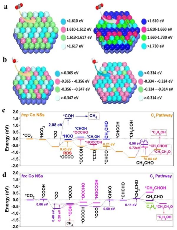 席聘贤/孙守恒/黄勃龙JACS：新型六方钴纳米片用于选择性催化CO2转化为乙醛